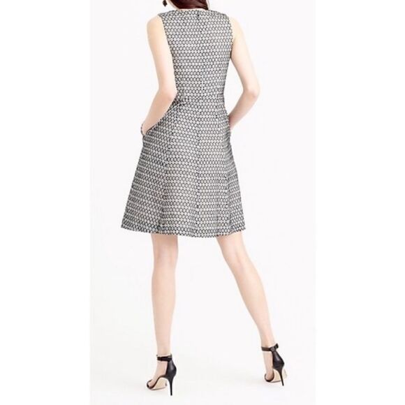 J. Crew Contrast Eyelet Embroidery Dress - Picture 3 of 16